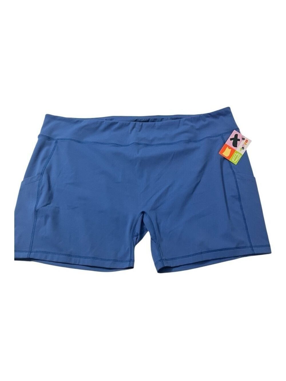 NWT Alder Apparel Performance Bike Shorts Blue 5X (28/30)
